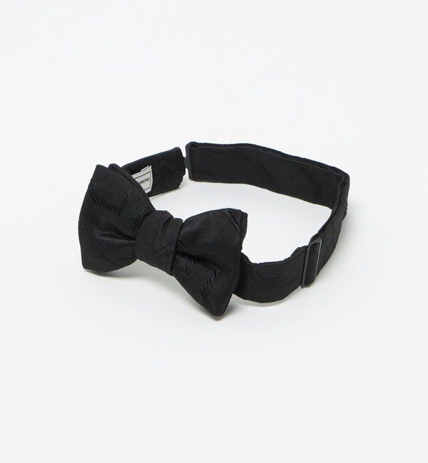 UNITED ARROWS「ジャカード ボウタイ」|ネクタイ・蝶ネクタイ|BLACK