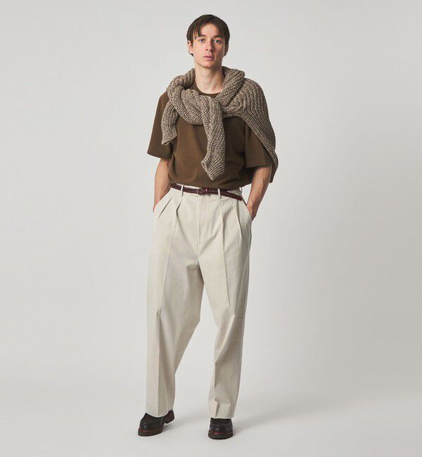 Steven Alan＞ グレース ツイル イン ツープリーツ ドレス トラウザー