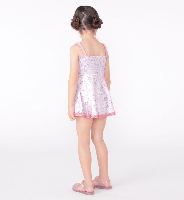 SHIPS KIDS「SHIPS KIDS:90～130cm / フラワー フリル スイム ワンピース」|その他|