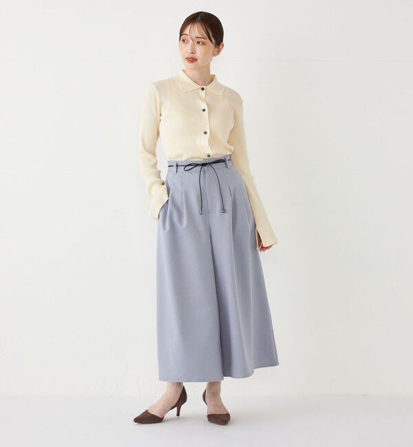 SHIPS Colors 「SHIPS Colors:〈洗濯機可能〉 ウーリッシュ ガウチョ パンツ」|その他|