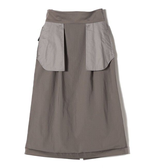 SHIPS for women「SHIPS Primary Navy Label:〈手洗い可能〉Aライン ハイウエスト スカート」|スカート|