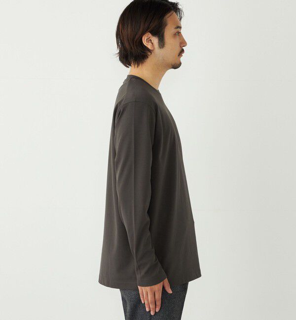 SHIPS Colors 「SHIPS Colors:〈UVカット・速乾〉AVANT(R) 3D ロングスリーブ ビズT◇」|Tシャツ・カットソー|