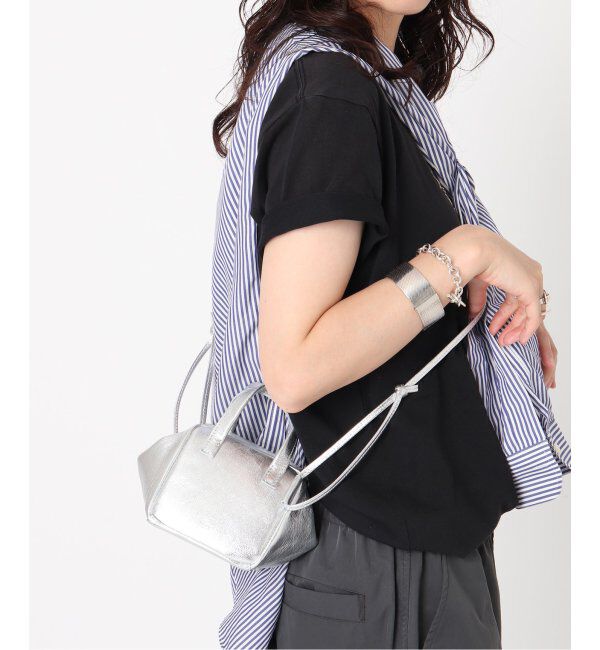  「【blancle/ ブランクレ】M.LETHER  Deformation dice bag」|ショルダー・メッセンジャー|
