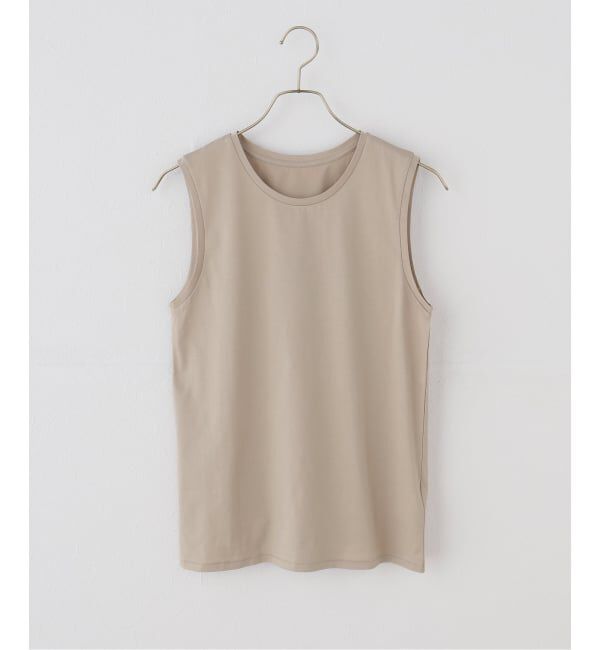 Plage「Basic sleeveless T」|Tシャツ・カットソー|ベージュ