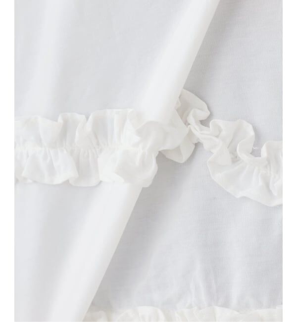 SLOBE IENA「crinkle crinkle crinkle frill hem long sleeve shirts CC-4503」|シャツ・ブラウス|