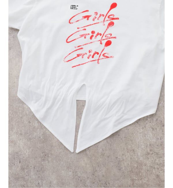 SLOBE IENA「GDC/ガールズデパートメントクラブ プリントKNOT TEE GDC26A009」|Tシャツ・カットソー|