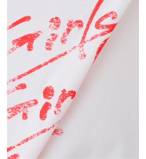 SLOBE IENA「GDC/ガールズデパートメントクラブ プリントKNOT TEE GDC26A009」|Tシャツ・カットソー|