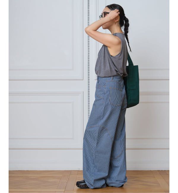IENA LA BOUCLE「IENA LA BOUCLE メランジドレープカットソー」|Tシャツ・カットソー|