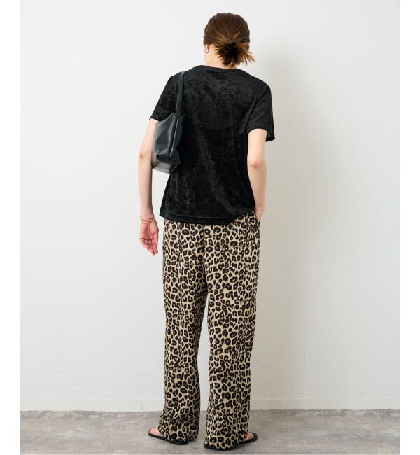 SLOBE IENA「《予約》メッシュベロアプルオーバー」|Tシャツ・カットソー|