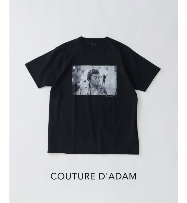 EDIFICE「COUTURE D&rsquo;ADAM (クチュール ド アダム) Serge Tシャツ」|Tシャツ・カットソー|ブラック