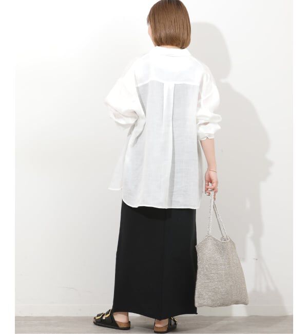 JOURNAL STANDARD relume「ガーメントダイラミービッグシャツ」|シャツ・ブラウス|
