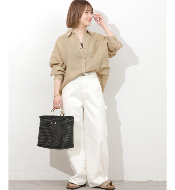 JOURNAL STANDARD relume「ガーメントダイラミービッグシャツ」|シャツ・ブラウス|
