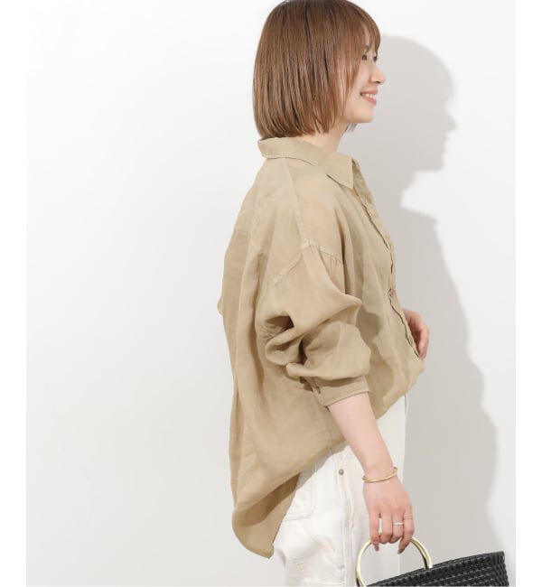 JOURNAL STANDARD relume「ガーメントダイラミービッグシャツ」|シャツ・ブラウス|