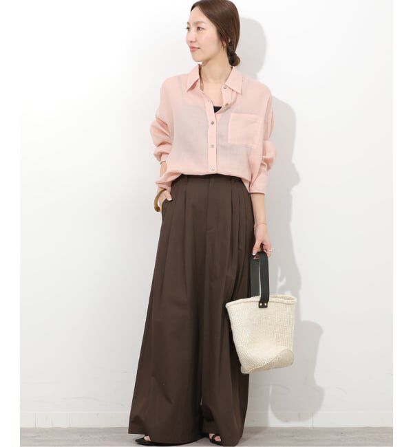 JOURNAL STANDARD relume「ガーメントダイラミービッグシャツ」|シャツ・ブラウス|
