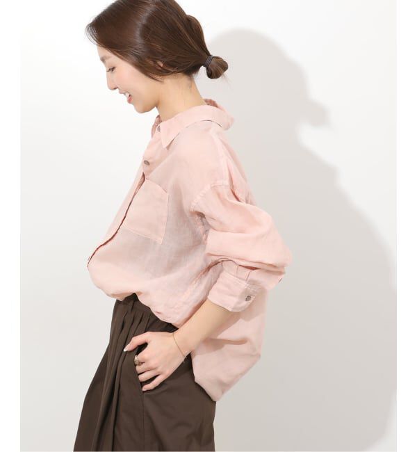 JOURNAL STANDARD relume「ガーメントダイラミービッグシャツ」|シャツ・ブラウス|