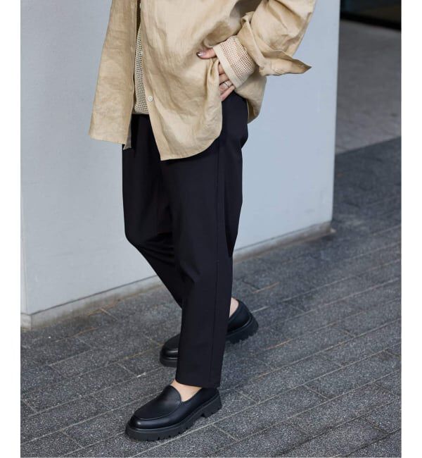 JOURNAL STANDARD「《追加2》【撥水/接触冷感/洗える/UV】リネンナイロンストレッチテーパードパンツ」|その他|