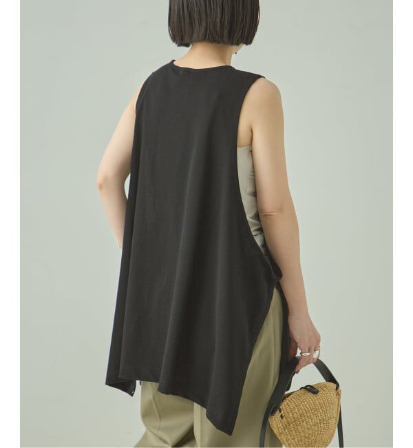journal standard L'essage「TanC TOKYO/タンクトウキョウ SIDE OPEN TANKTOP タンクトップ」|タンクトップ|
