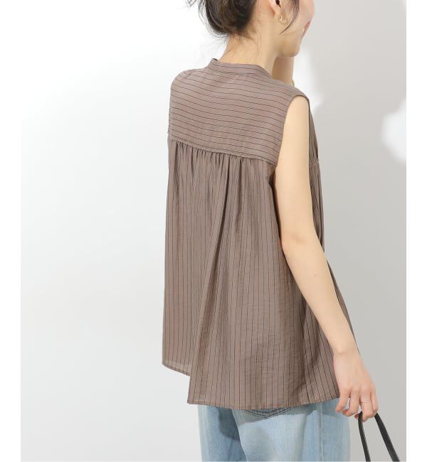 JOURNAL STANDARD relume「ストライプギャザーブラウス」|シャツ・ブラウス|