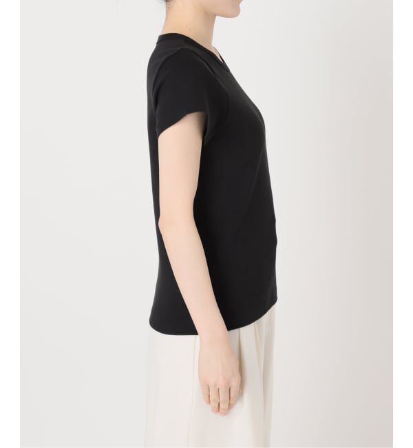 NOBLE「《追加・WEB限定カラー》スビンコットンスムースコンパクトTシャツ2」|Tシャツ・カットソー|