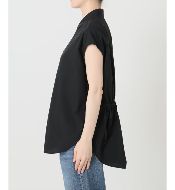 Spick and Span「バックギャザーフレンチスリーブシャツ」|シャツ・ブラウス|