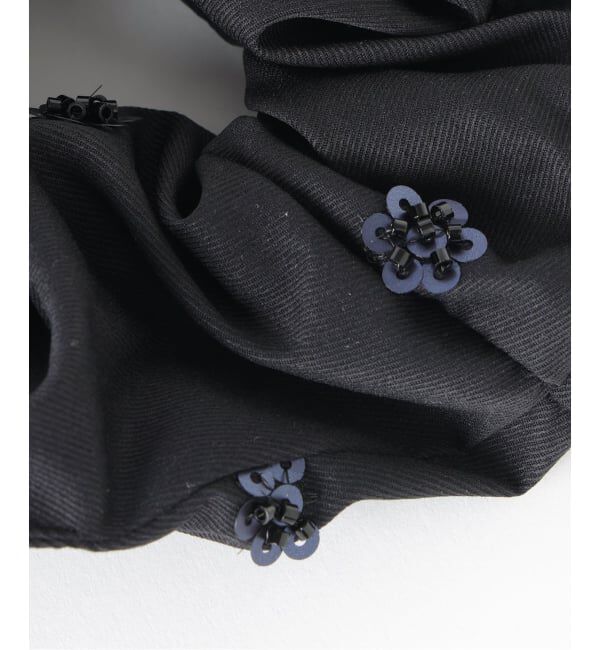 U by SPICK&SPAN「heyep / ヘイップ Beaded Flower Scrunchie」|その他|