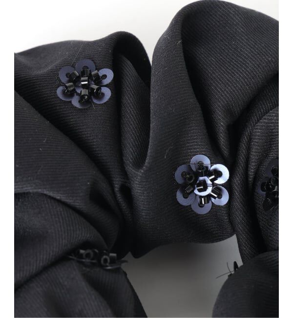 U by SPICK&SPAN「heyep / ヘイップ Beaded Flower Scrunchie」|その他|