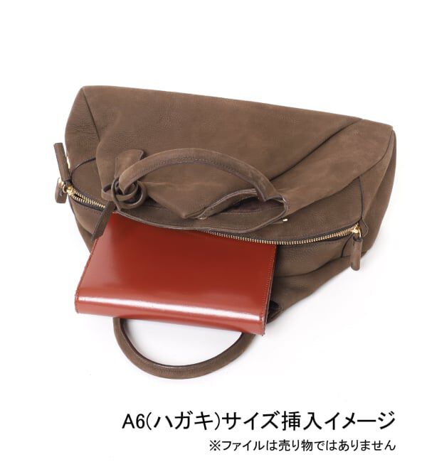 NOBLE「《予約・別注カラーあり》mica della valle/ミカデラヴァッレ obliqua boston grande」|ボストンバッグ|