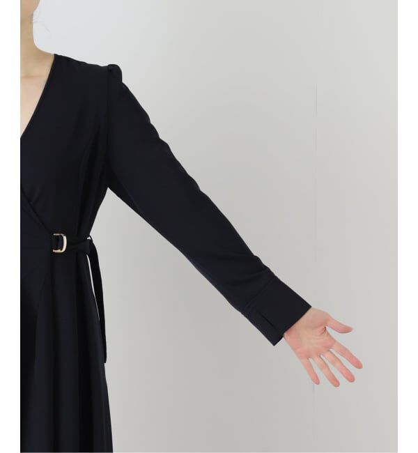  「【洗える】カシュクールワンピース」|ワンピース|