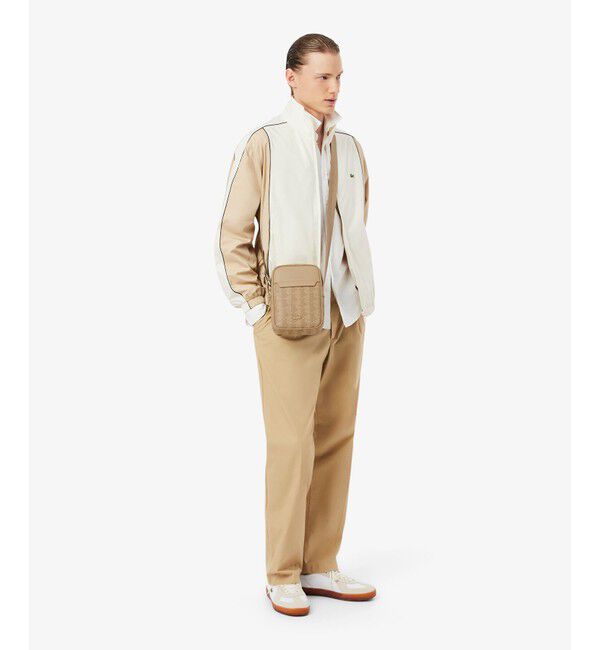 LACOSTE「ザ ブレンド モノグラムバーティカルショルダーバッグ」|ショルダー・メッセンジャー|