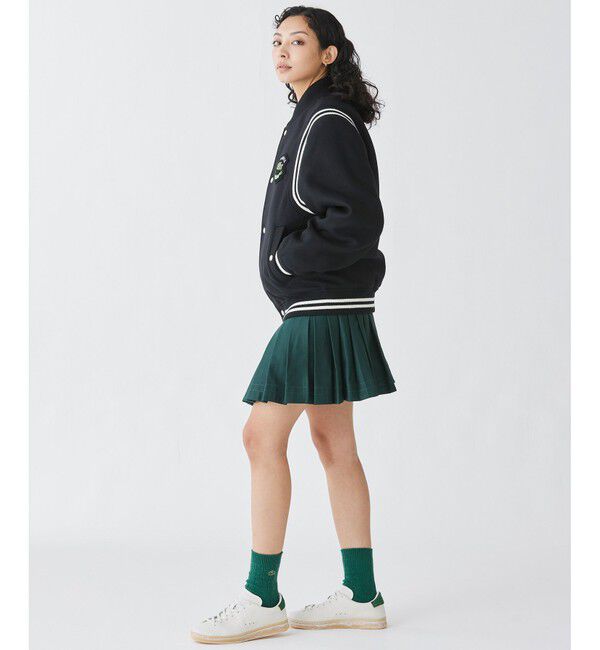 LACOSTE「ウールバーシティジャケット / ウールスタジャン 中綿ブルゾン」|ブルゾン・スタジャン|