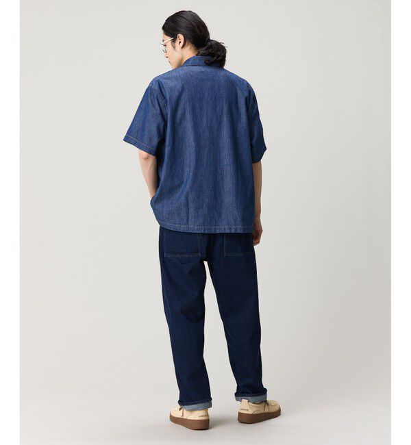 LACOSTE「オーバーサイズ オープンカラーデニムシャツ」|シャツ・ブラウス|