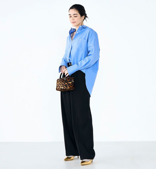 NOLLEY'S sophi「【一部WEB限定カラー】ウォッシャブルオックス2WAYシャツ」|シャツ・ブラウス|