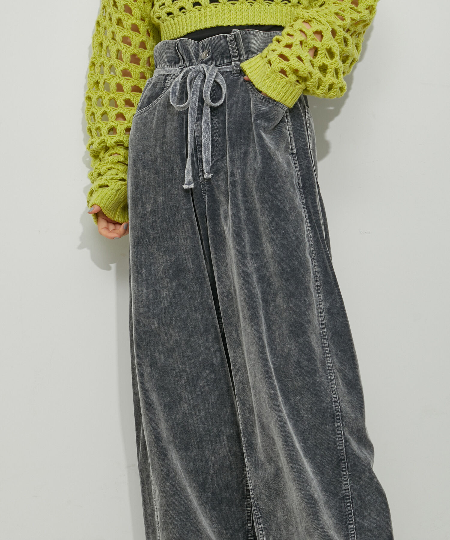 ADAM ET ROPE'「【一部WEB限定サイズ】ガーメントダイコーデュロイパンツ」|その他|