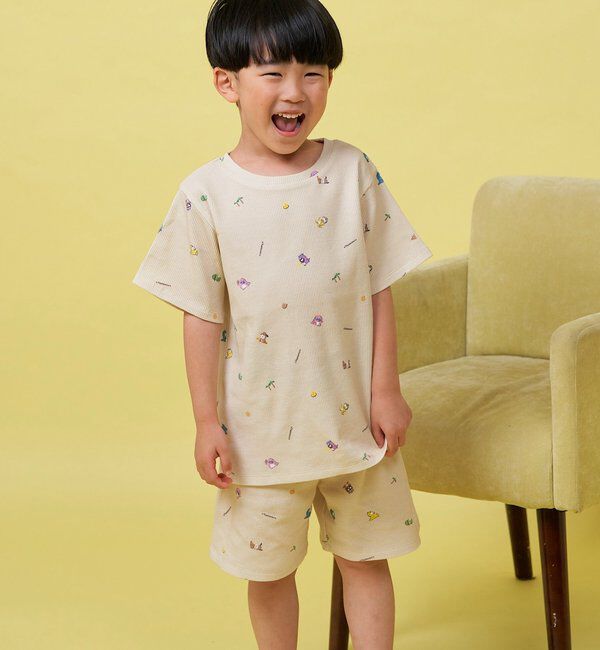  「【B Kastane&times; はぴだんぶい】 ルームウェアPANTS KIDS」|その他|アイボリー