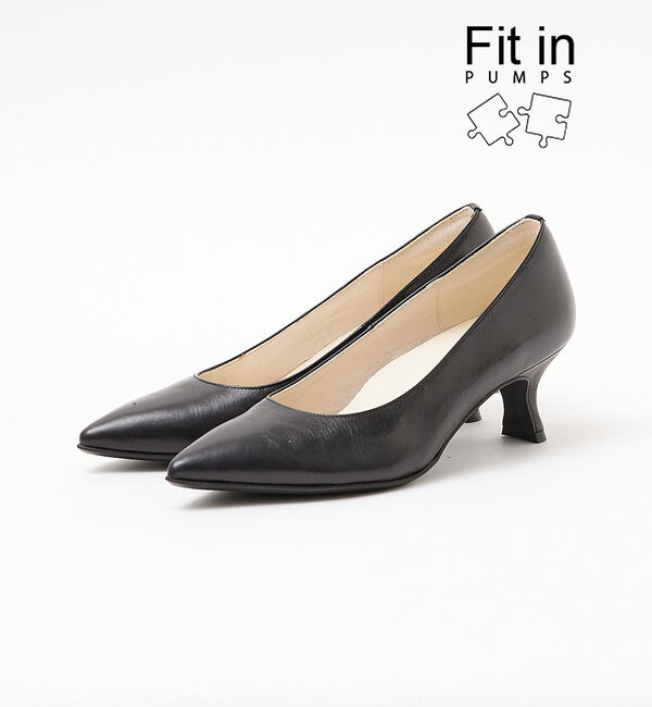 AU BANNISTER「【Fit in PUMPS】プレーンパンプス」|パンプス|ブラック