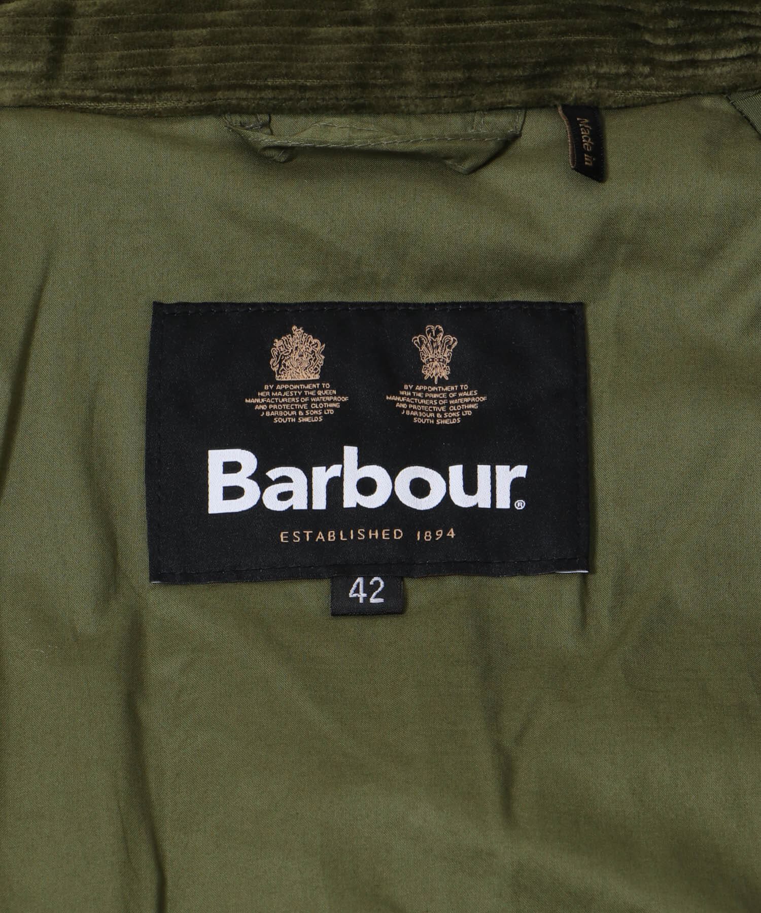 URBAN RESEARCH「Barbour　EXMOOR CASUAL COAT」|ステンカラーコート|