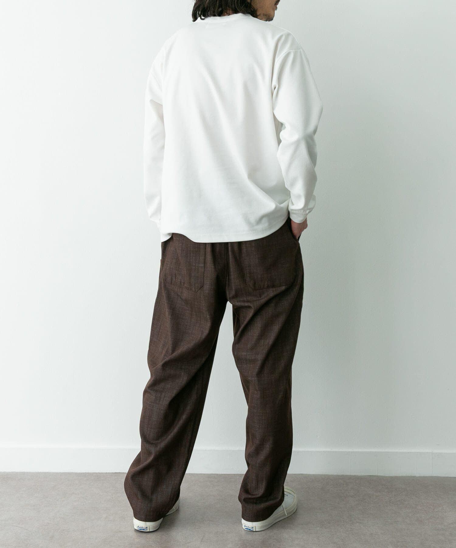 Sonny Label 「ポンチポケット付ロングスリーブTシャツ」|Tシャツ・カットソー|