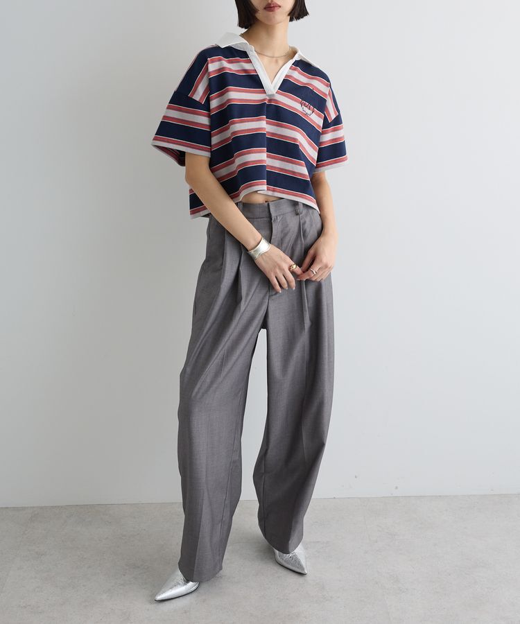 AnriettMusee「サスペンダー付タックパンツ」|その他|