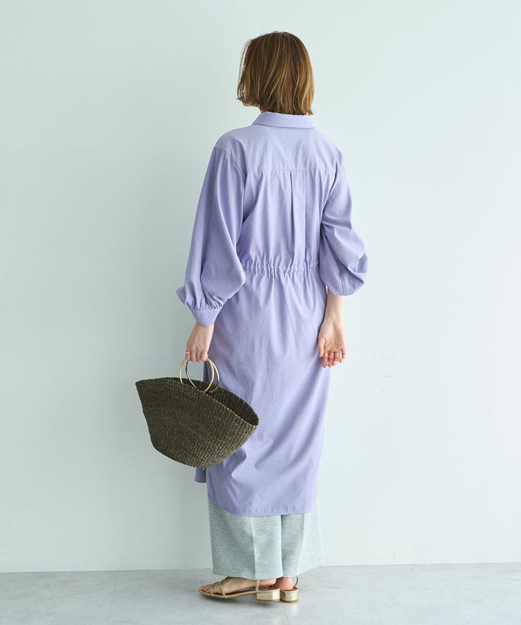YECCA VECCA「【UVカット】2way袖バルーンワンピース」|ワンピース|