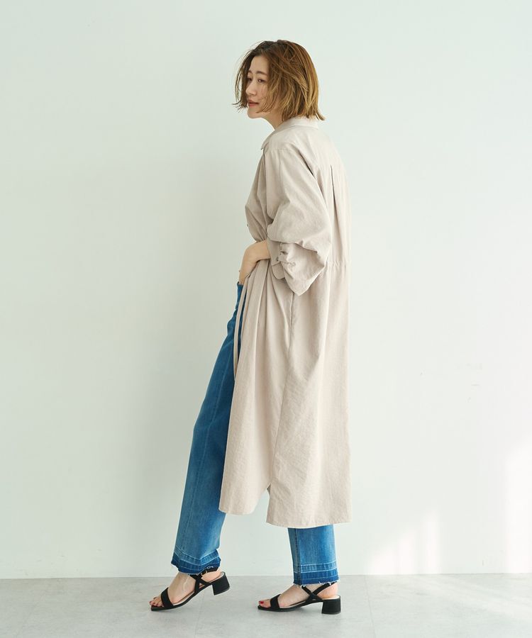 YECCA VECCA「【UVカット】2way袖バルーンワンピース」|ワンピース|