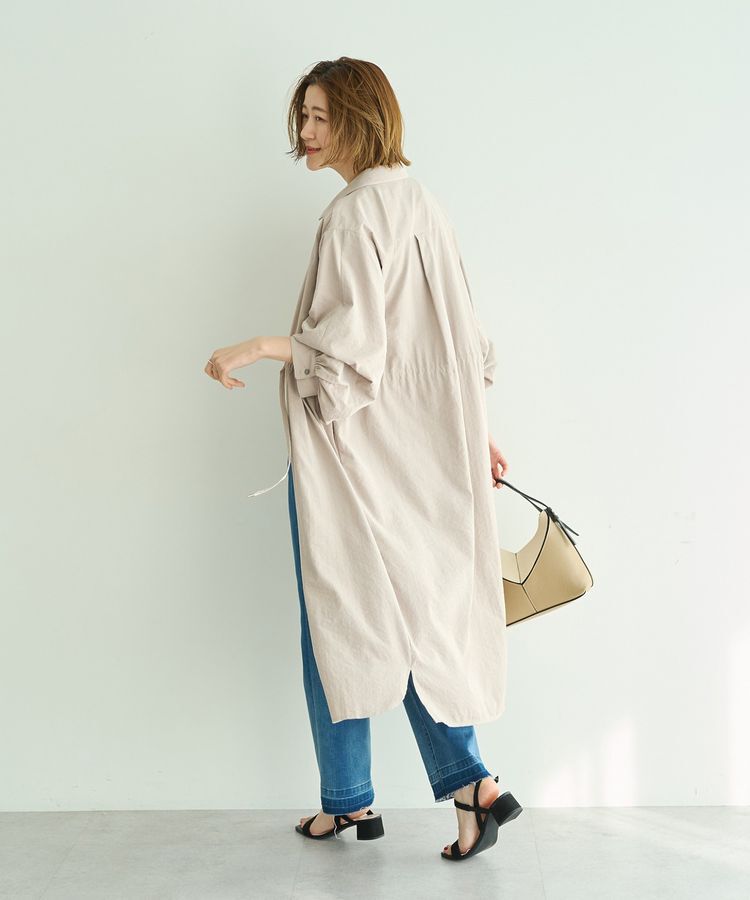 YECCA VECCA「【UVカット】2way袖バルーンワンピース」|ワンピース|