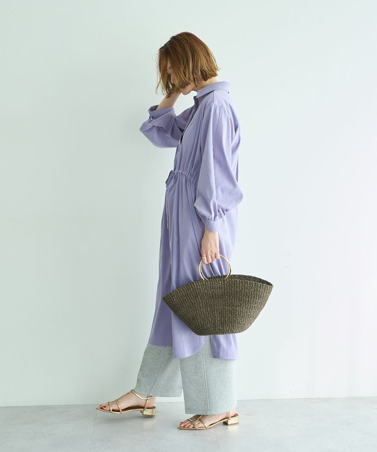 YECCA VECCA「【UVカット】2way袖バルーンワンピース」|ワンピース|