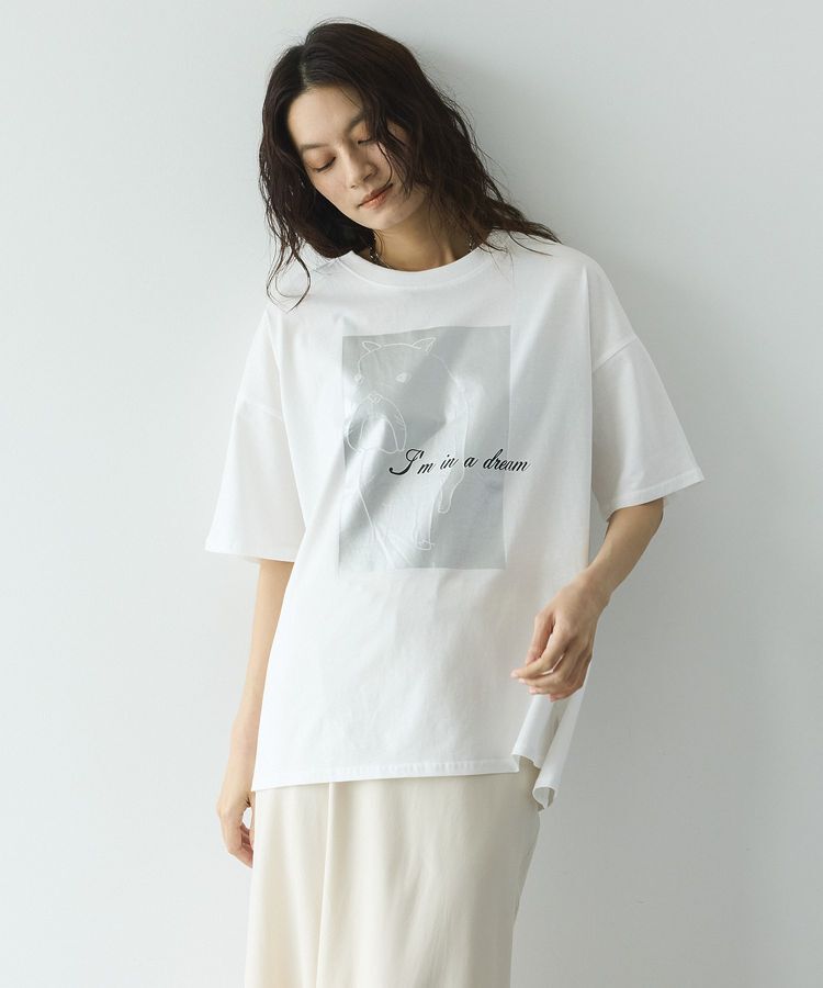 GARAGE OF GOOD CLOTHING「グラフティドッグハクプリントT」|Tシャツ・カットソー|