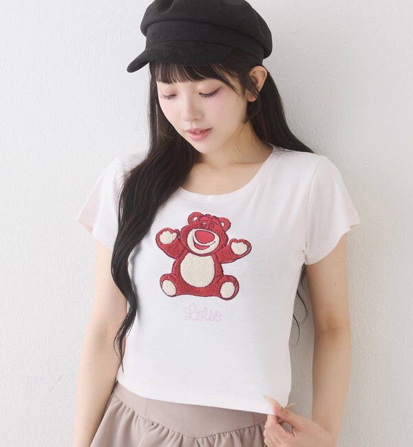  「【トイ・ストーリー】アップリケTee/ロッツォ、バターカップ」|その他|