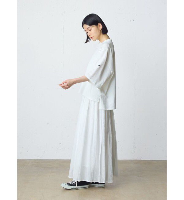 MidiUmi「MidiUmi モックネックワイドプルオーバー」|Tシャツ・カットソー|