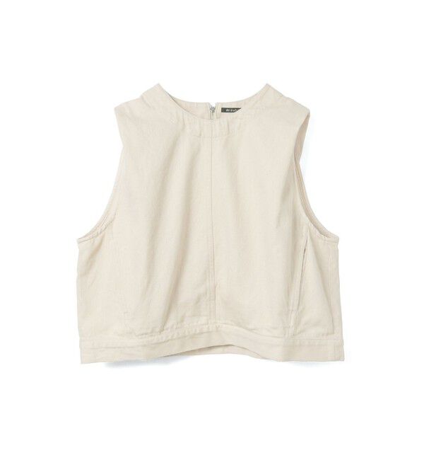 mizuiro ind「mizuiro ind デニムベスト(ONEWASH)」|ベスト・ジレ|
