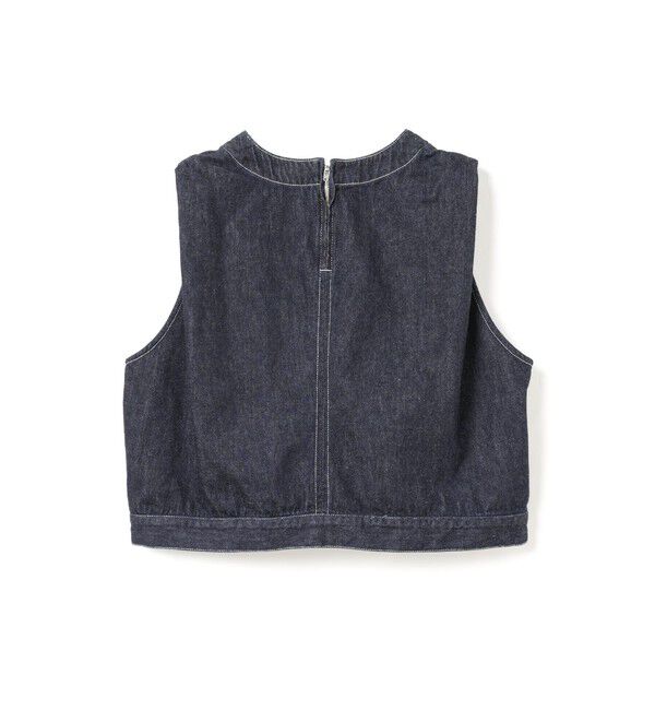 mizuiro ind「mizuiro ind デニムベスト(ONEWASH)」|ベスト・ジレ|