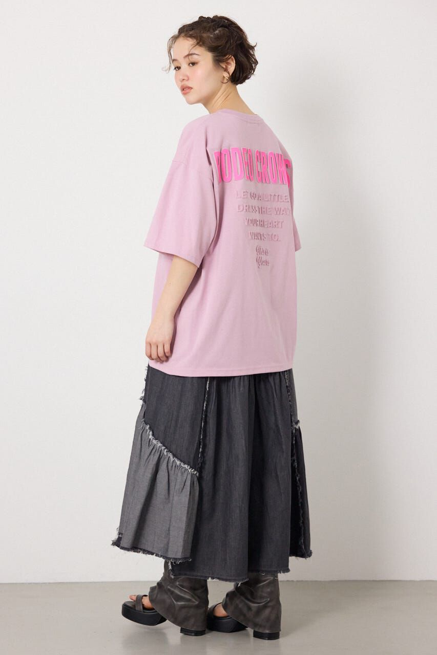 RODEO CROWNS「エンボスロゴVネックTシャツ」|Tシャツ・カットソー|