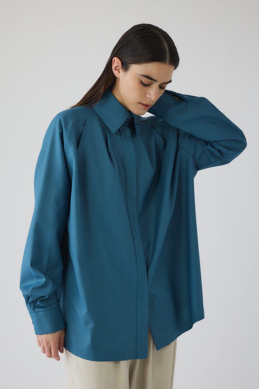 RIM.ARK 「High collar classic blouse」|シャツ・ブラウス|
