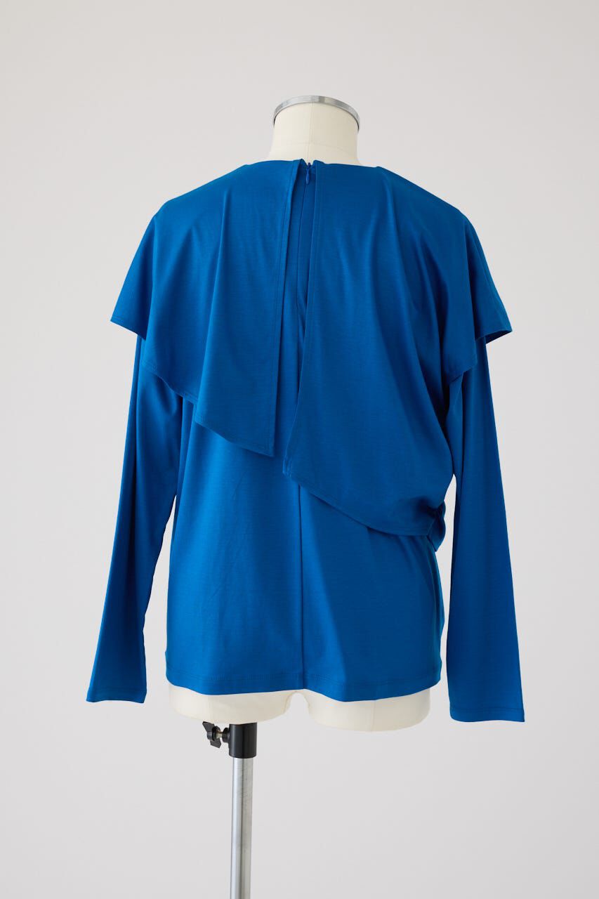 RIM.ARK 「Layered gather cut tops」|Tシャツ・カットソー|